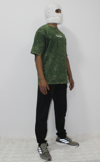 Acid Wash T-Shirt - Bottle Green (Unisex)