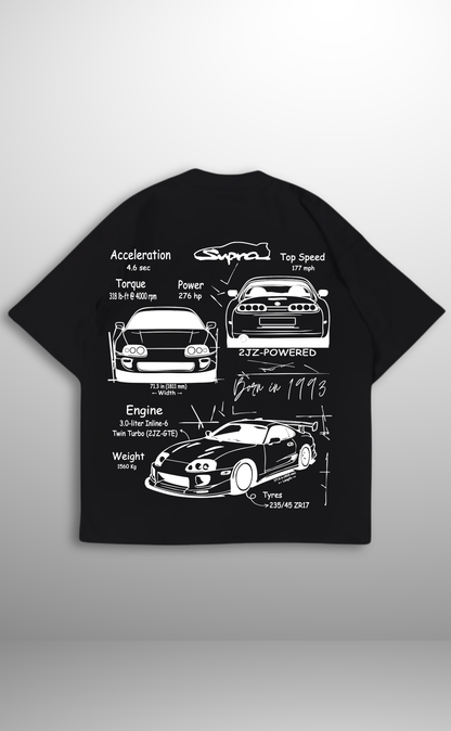Supra Street Legend Graphic T-Shirt - Black (Unisex)