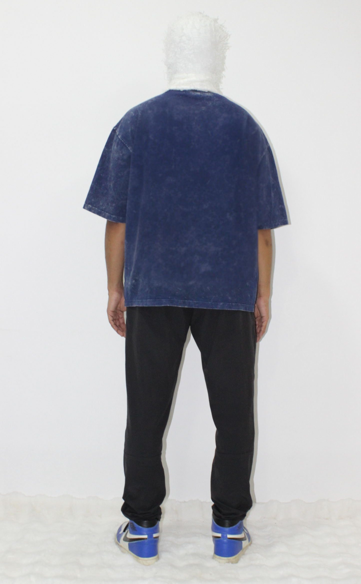 Acid Wash T-Shirt - Navy Blue (Unisex)