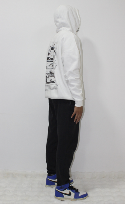 Porsche Hoodie - White (Unisex)